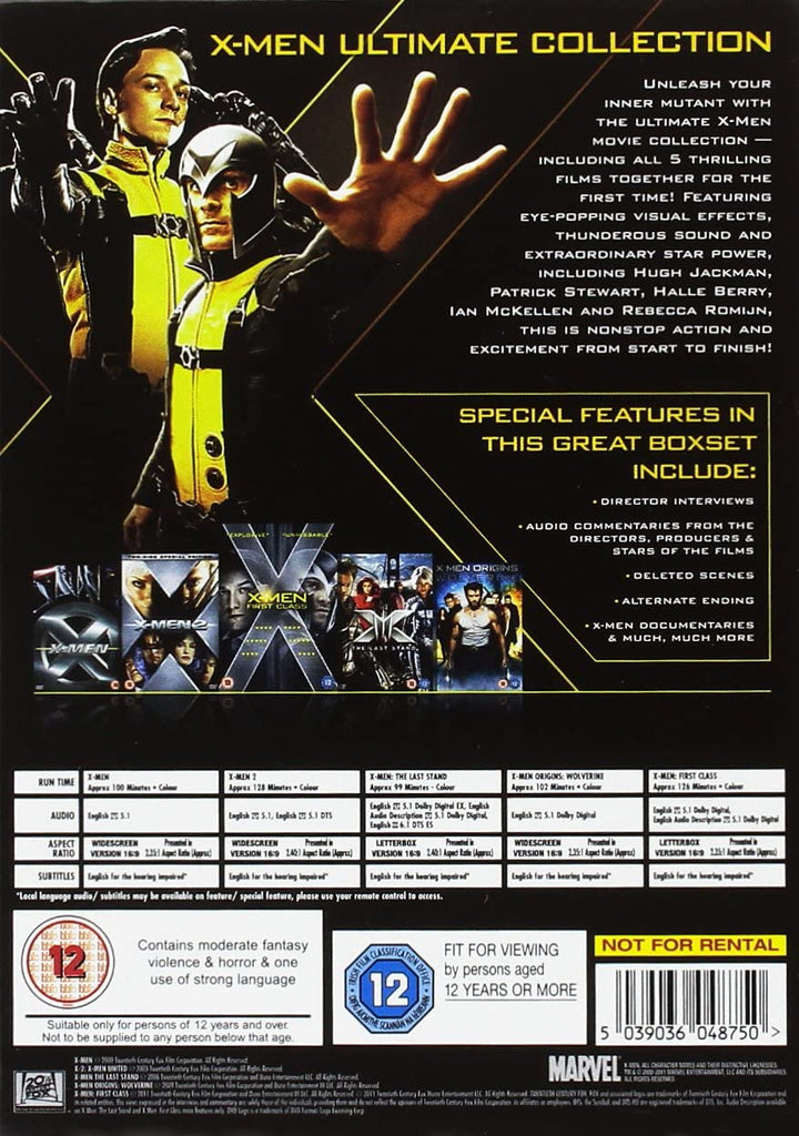 X-Men: The Ultimate Collection [2000] - Action/Adventure [DVD]