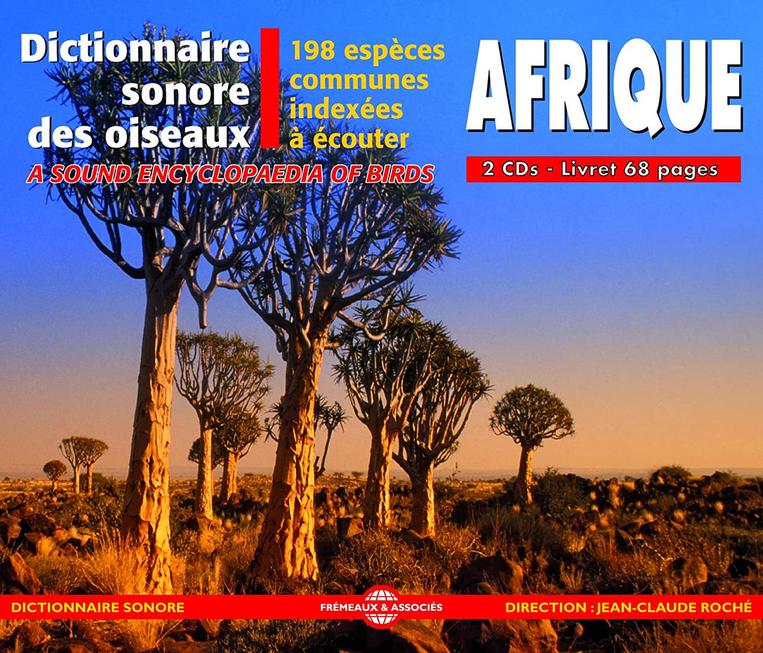 Dictionnaire Sonore Des Oiseaux D'Afrique - 198 Especes Indexees A Ecouter (Direction : Jean C. Roche) [Audio CD]