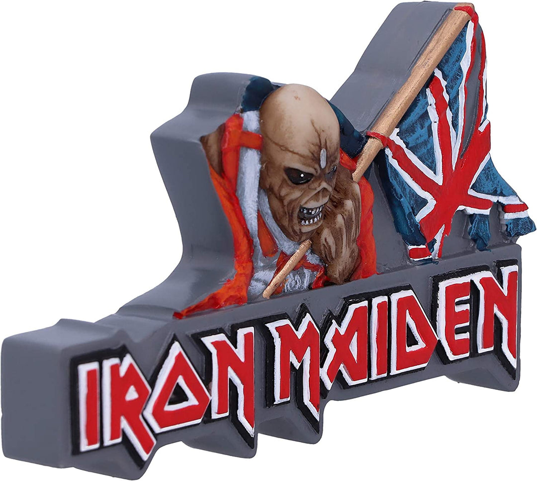 Nemesis Now Officially Licensed Iron Maiden The Trooper Eddie Fridge Magnet, Red, 10cm