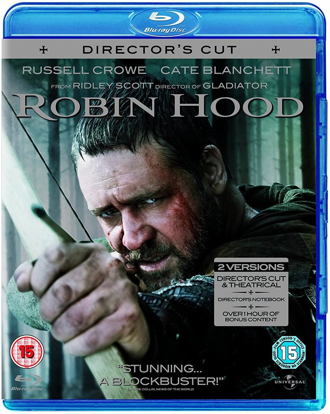 Robin Hood - Extended Director's Cut [Region Free] [Blu-ray]