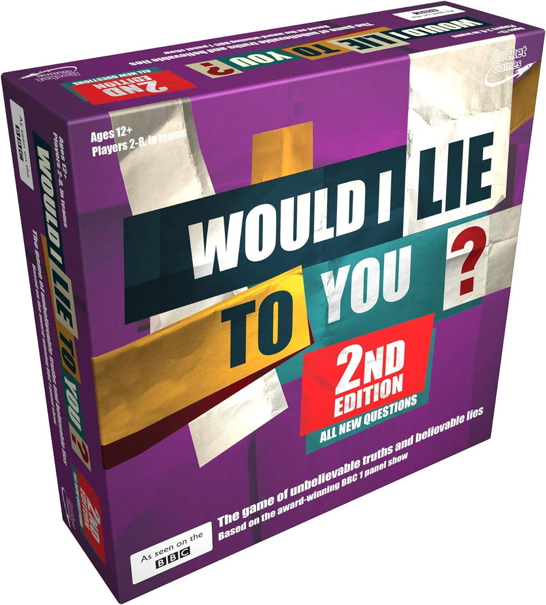 Rocket Games - Would I Lie To You 2nd Edition - Board Game