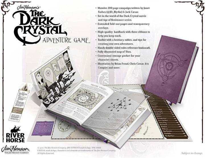 River Horse Studios The Dark Crystal Adventure Game [Hardcover]