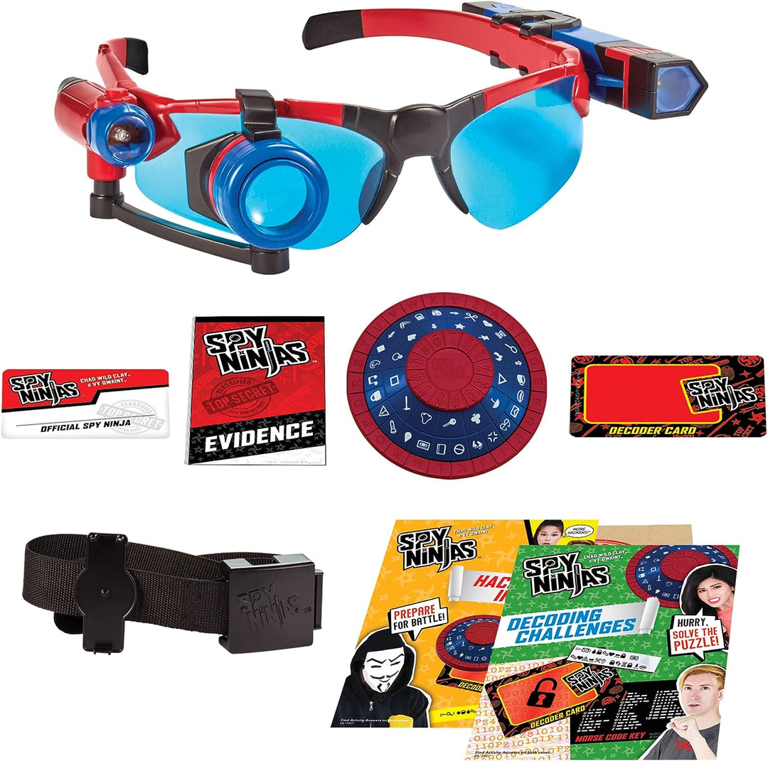 Spy Ninjas Night Vision Mission Kit, Role Play Gear, Spy Toys, Gadgets, Secret Ninja, Project Zorgo Network