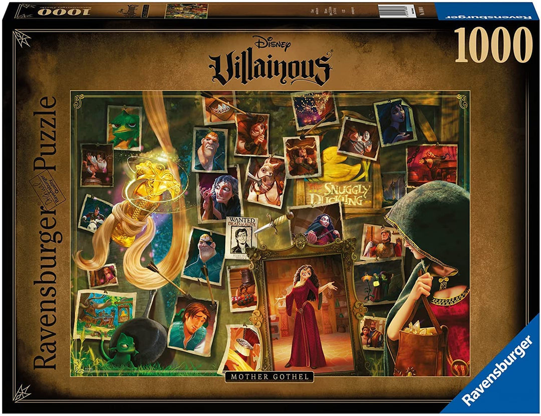 Ravensburger 2D 1000 el. Villainous. Matka Gertruda [PUZZLE]