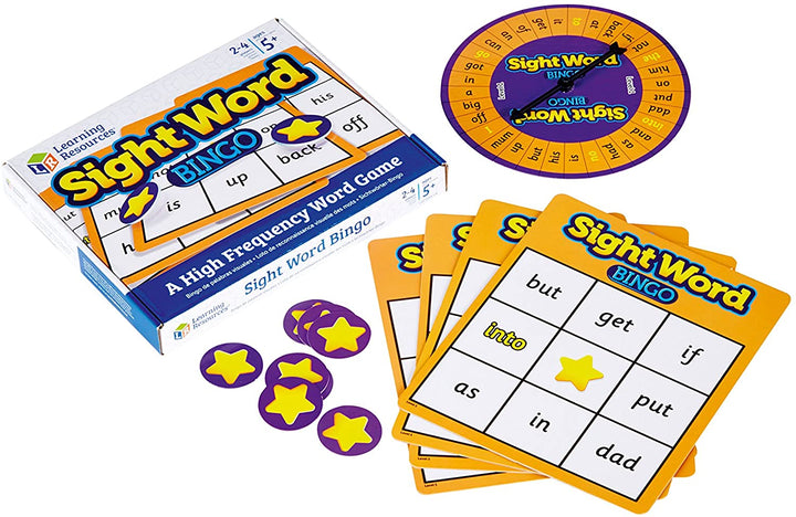 Learning Resources Sum Swamp Addition & Subtraction Game & Learning Resources Sight Word Bingo