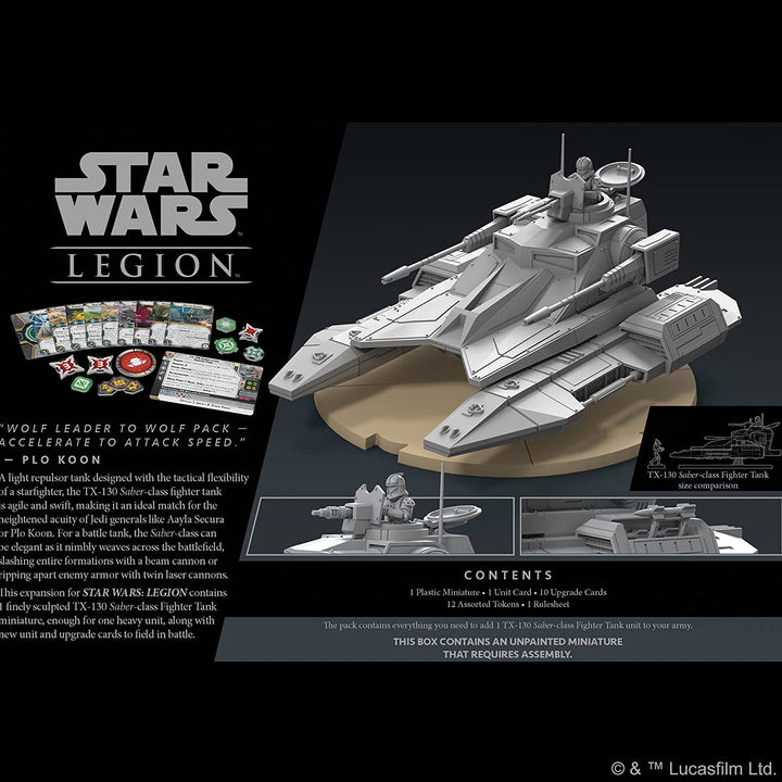 Star Wars: Legion - TX-130 Saber-Class Fighter Tank Unit Expansion