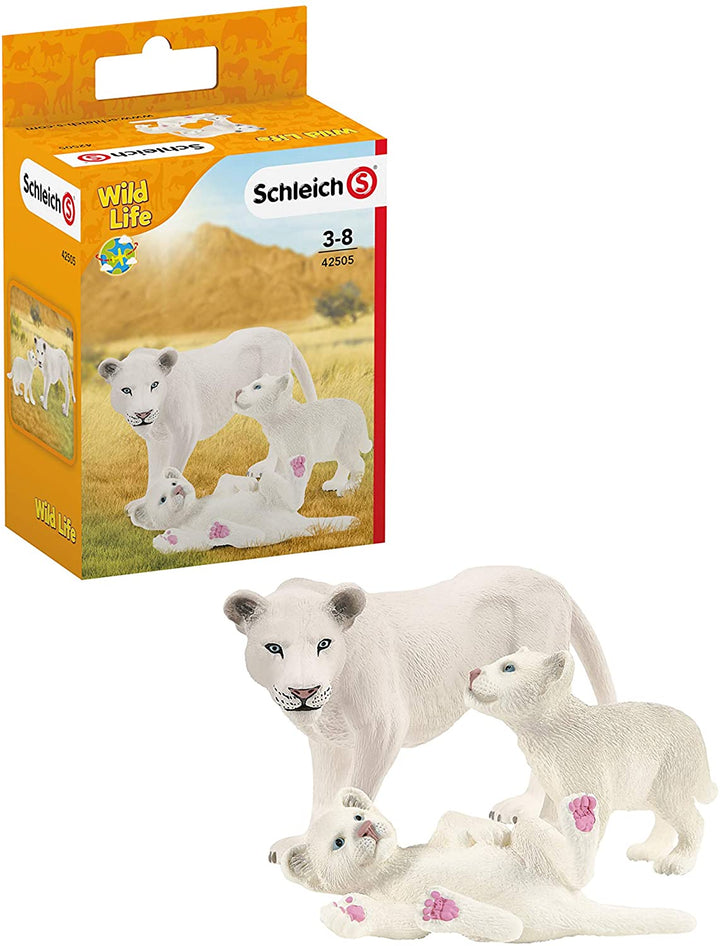 Schleich 42505 Leeuwenmoeder met welpen Wild Life