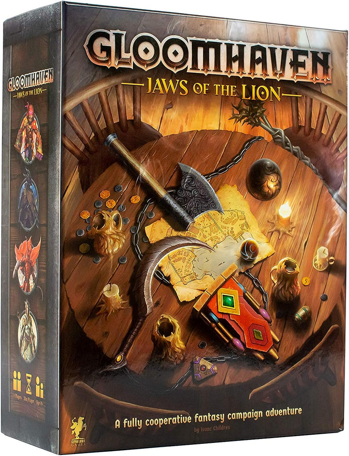 Cephalofair Games | Gloomhaven: Jaws of the Lion | Ages 14+ | 1-4 Players