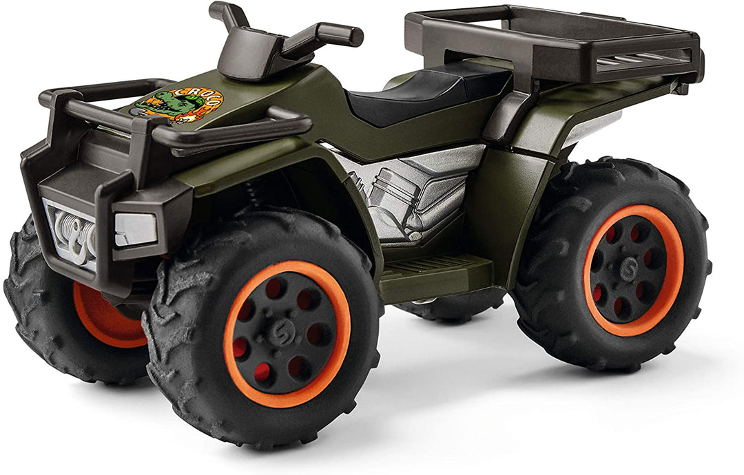 SCHLEICH 42351 Quad Bike with Trailer and Ranger Figure