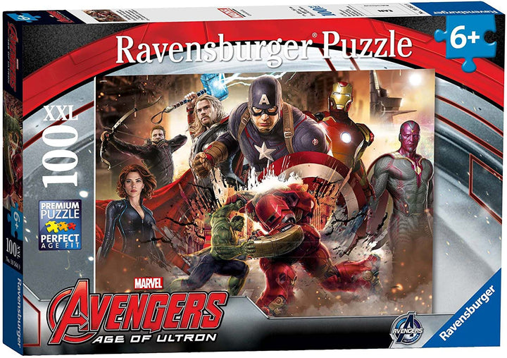 Ravensburger 10771 Marvel Avengers Assemble XXL Jigsaw Puzzle - 100 Pieces