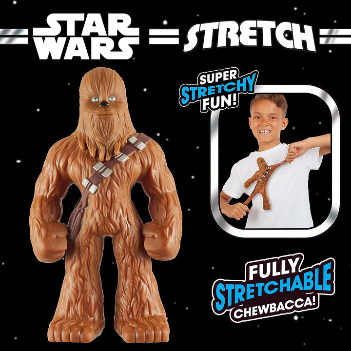 STAR WARS LARGE CHEWBACCA STRETCH TOY, STRETCH ARMSTRONG, AMAZING STRETCHY FUN.