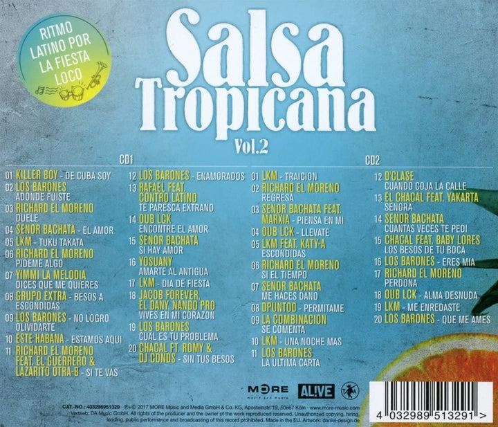 Salsa Tropicana Vol. 2 [Audio CD]