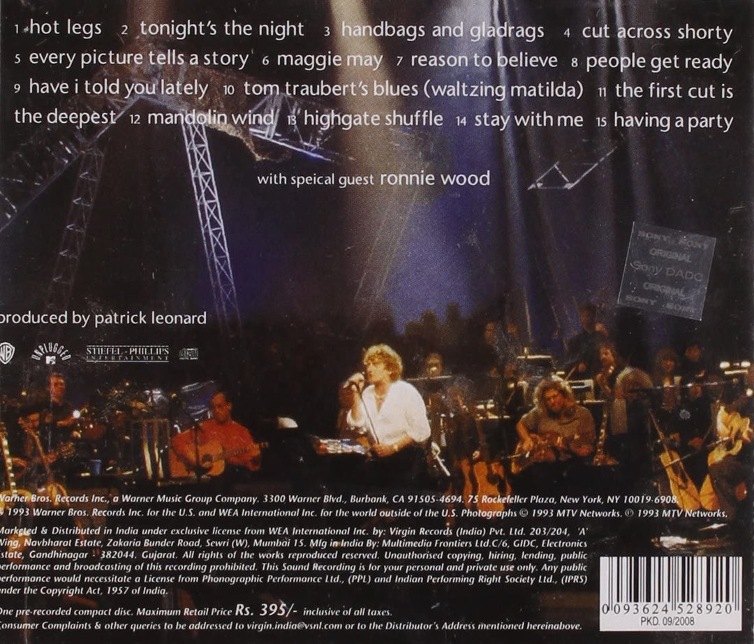 Rod Stewart - Unplugged....And Seated [Audio CD]