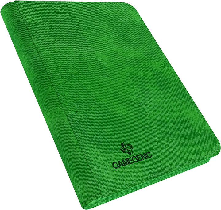 Gamegenic GGS31014ML Zip-Up Album (8-Pocket), Green