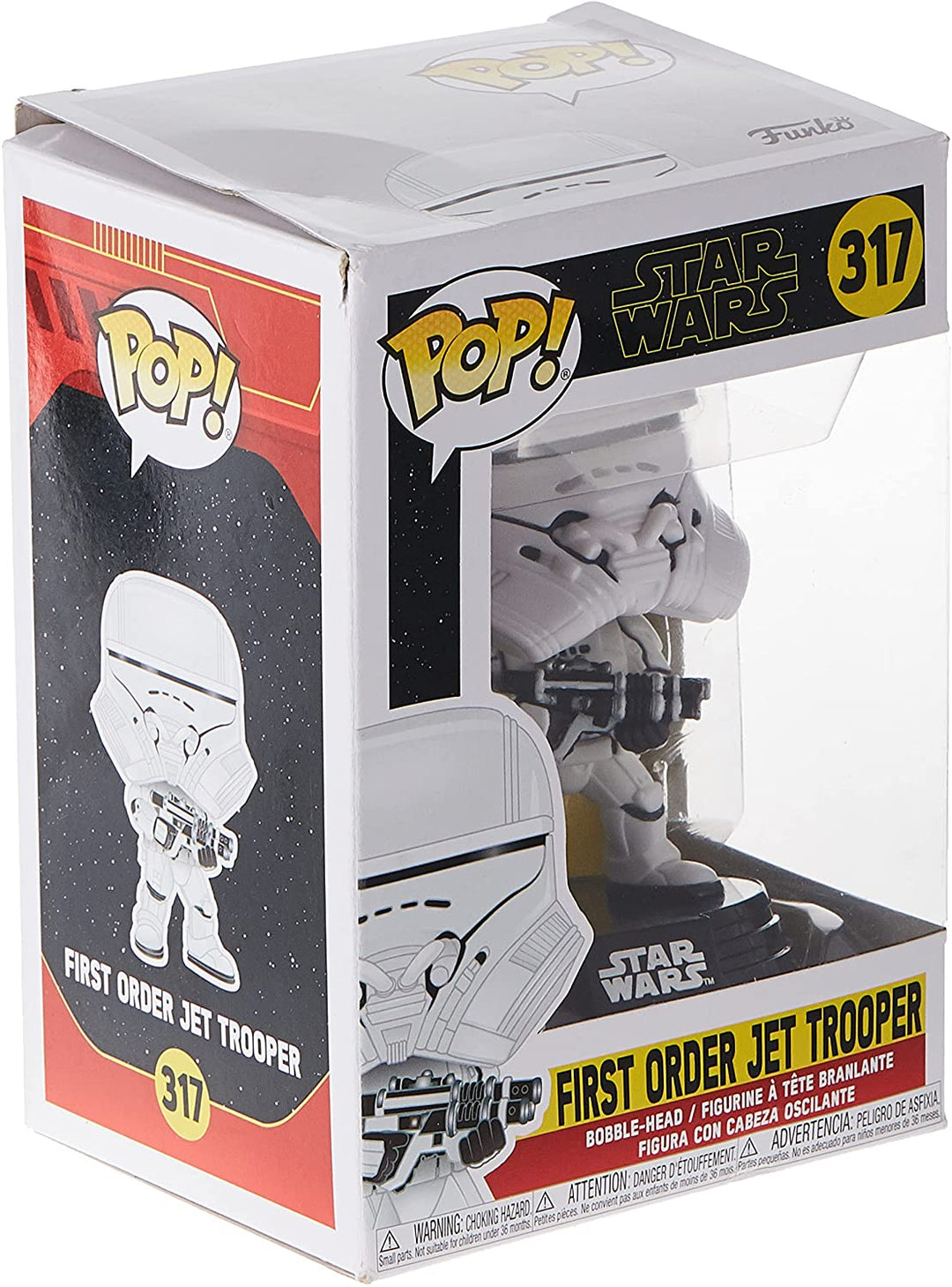 Star Wars First Order Jet Trooper Funko 39899 Pop! Vinyl #317