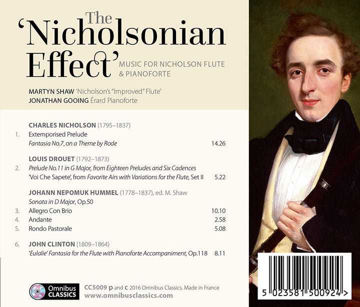 The Nicholsonian Effect [Martyn Shaw; Jonathan Gooing] [OMNIBUS CLASSICS; CC5009] [Audio CD]