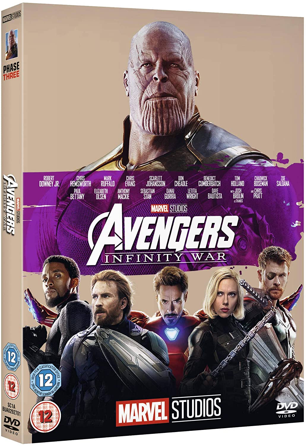 Marvel Studios Avengers: Infinity War - Action/Adventure [DVD]