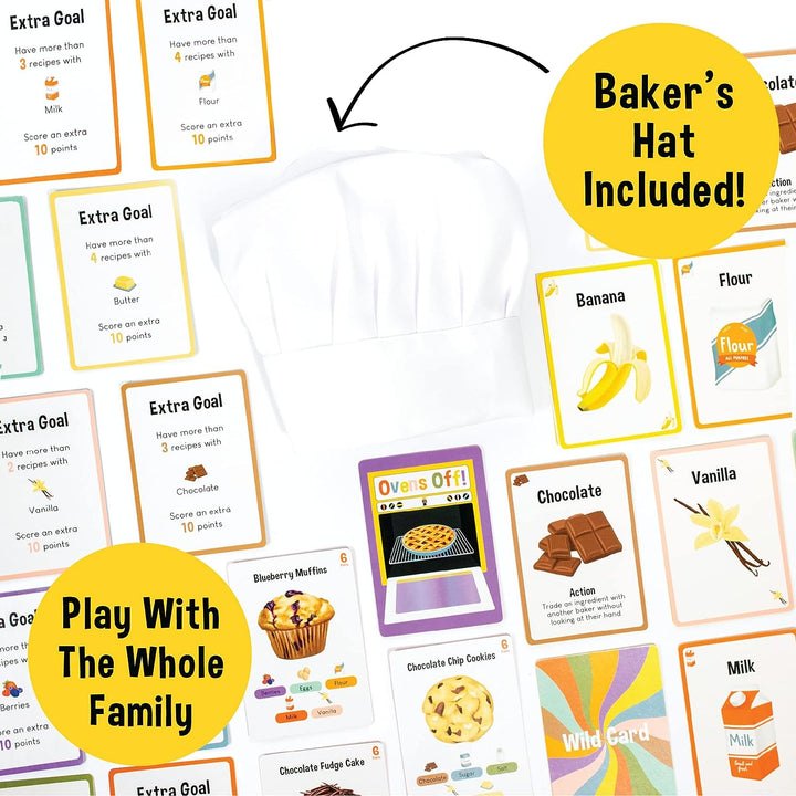 Lucky Egg Bake it Happen Family Card Game (LE01)