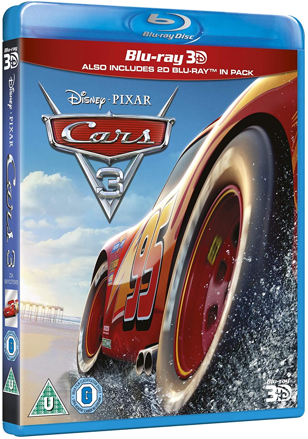 Cars 3 [Blu-ray 3D] [2017] [Region Free]