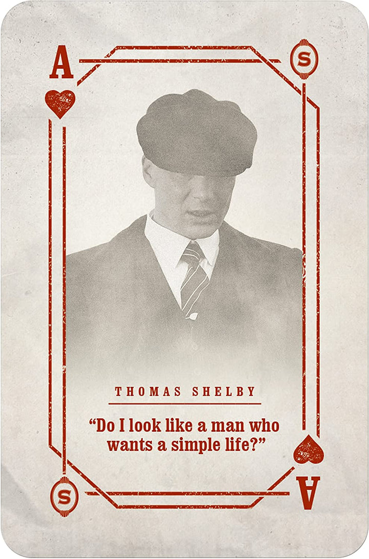 Peaky Blinders Waddingtons Number 1 Playing Card Game