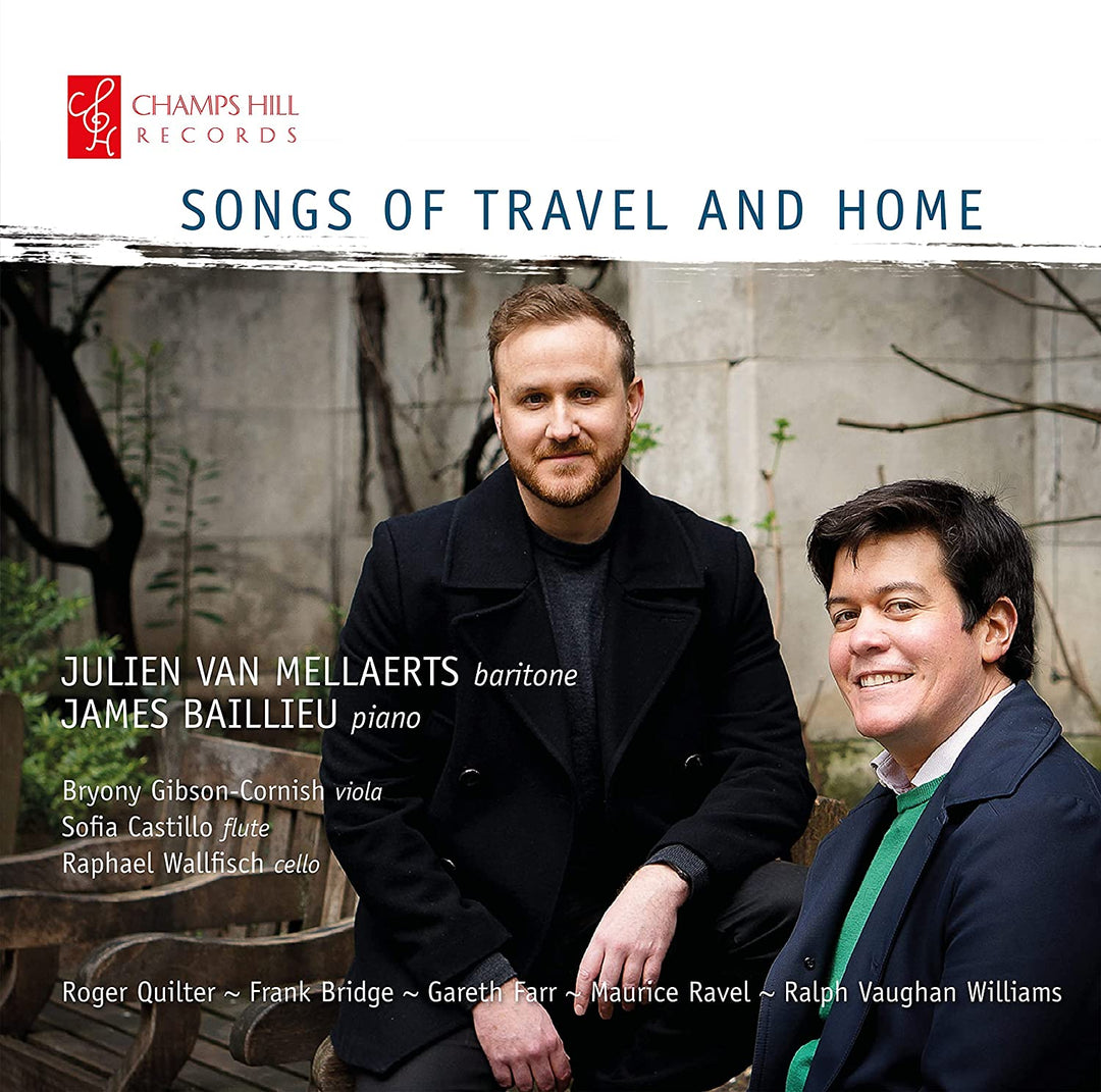 Songs Of Travel And Home [Julien van Mellaerts; James Baillieu; Bryony Gibson-Cornish; Sofia Castillo; Raphael Wallfisch] [Champs Hill Records: CHR 164] [Audio CD]