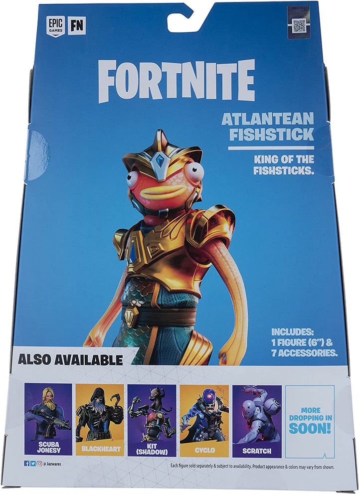 Fortnite Legendary Series Atlantean Fishstick, 6-inch Highly Detailed Figure