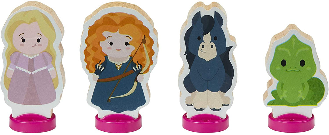 Wooden Princess 4-Figure Set - Styles Vary