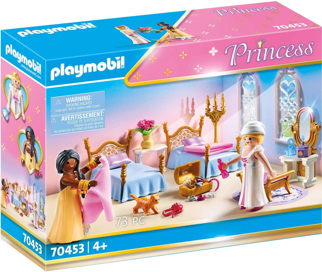 Playmobil 70453 Camera da letto reale Princess Castle, per bambini dai 4 anni in su