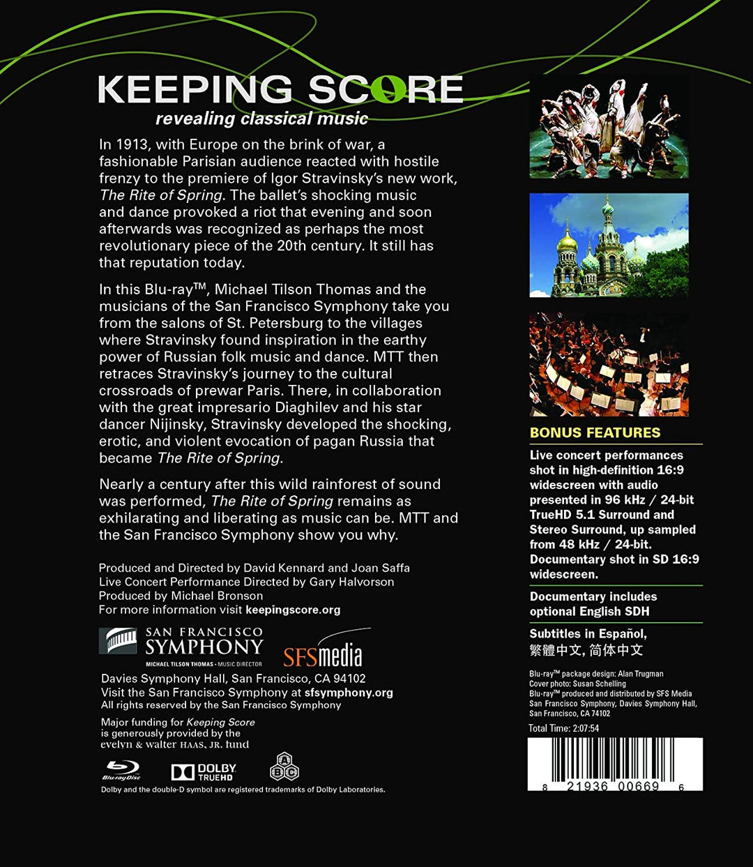 Stravinsky's Rite of Spring: Keeping Score [2013] [Blu-ray]