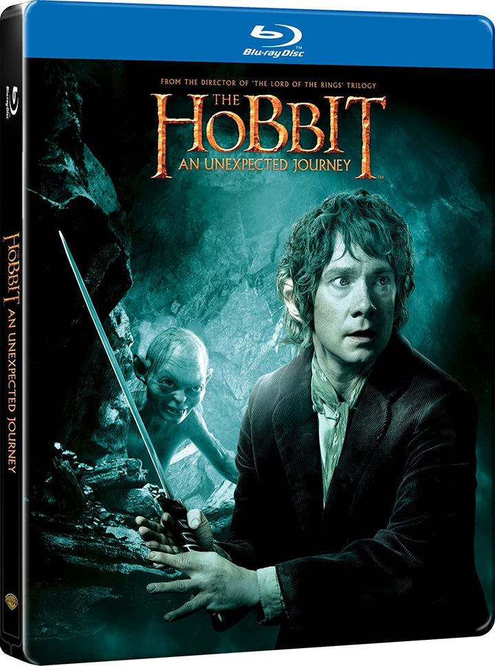 The Hobbit: An Unexpected Journey [Steelbook] [2012] [Region Free] -  Fantasy/Adventure [Blu-ray]