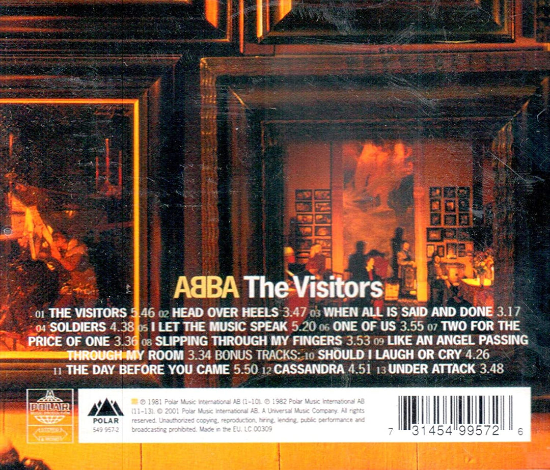 The Visitors - ABBA  [Audio CD]