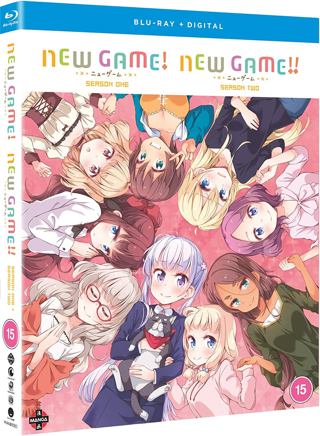 NEW GAME! + NEW GAME!! - Seasons 1 and 2 Free [Blu-ray]