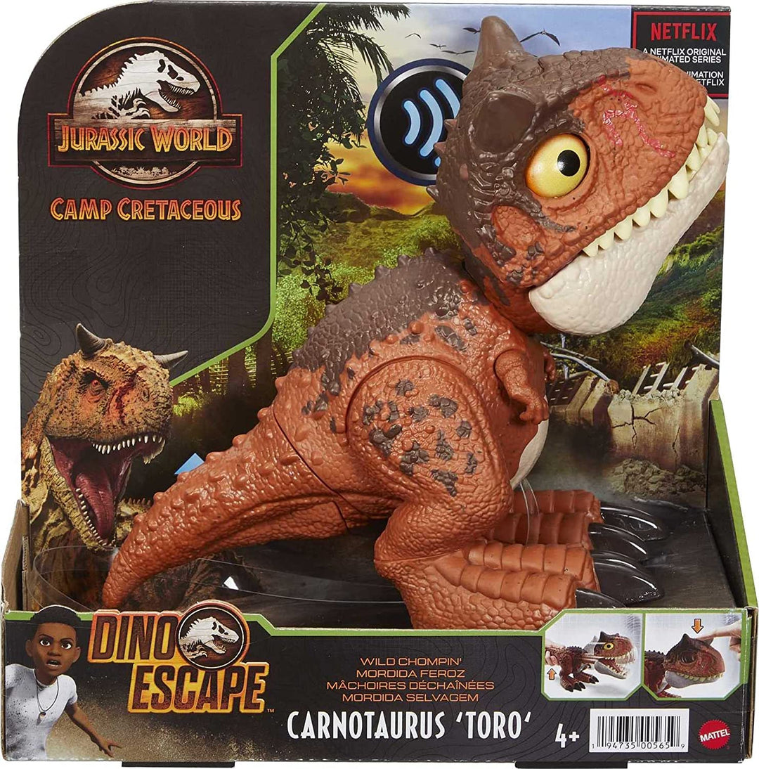 AB Gee abgee 900 HBY84 Park Jurassic World Camp Cretaceous Chompin Carnotaurus,