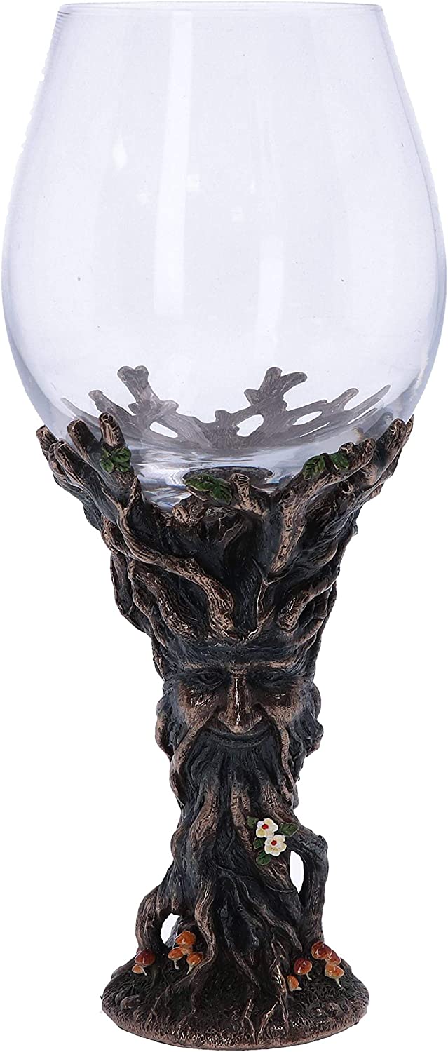 Nemesis Now Tree Spirit Collection - Green Man Goblet Wine Glass (D6113W2)