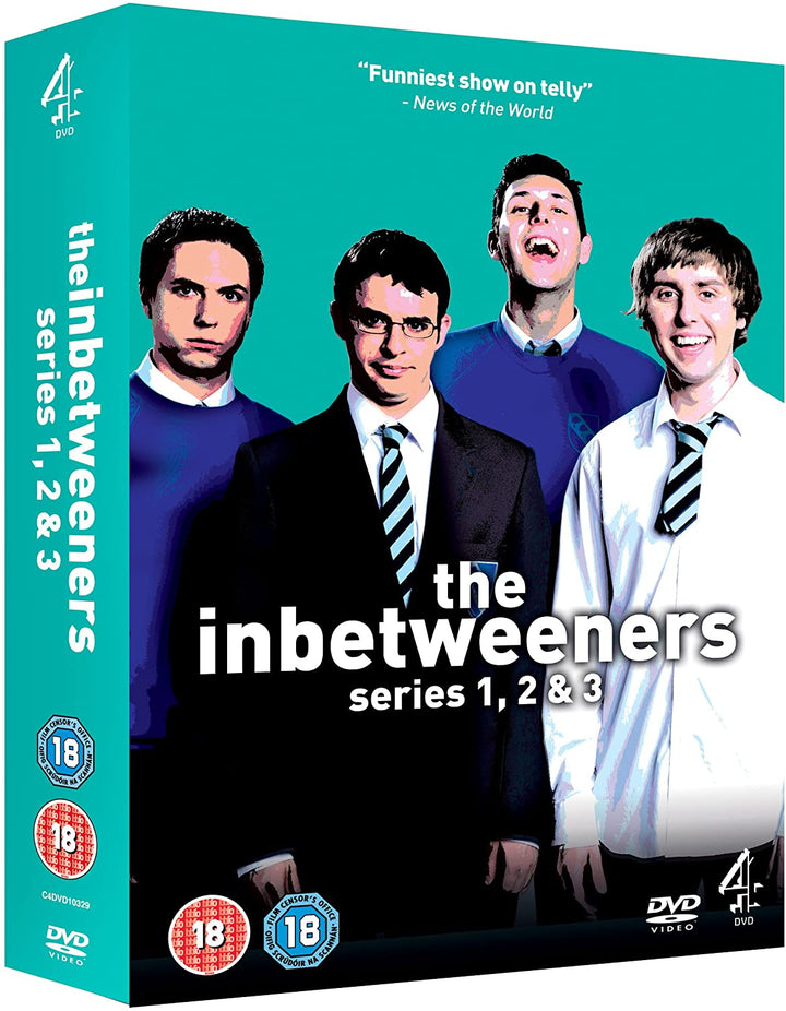 The Inbetweeners - Series 1-3 - Complete - Sitcom [DVD]