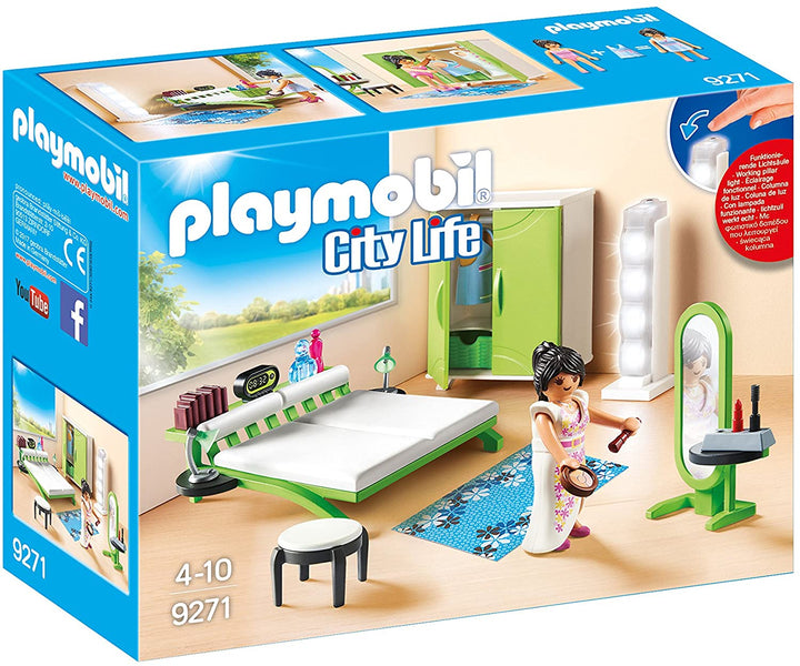 Playmobil City Life 9271 Dormitorio para niños a partir de 4 años
