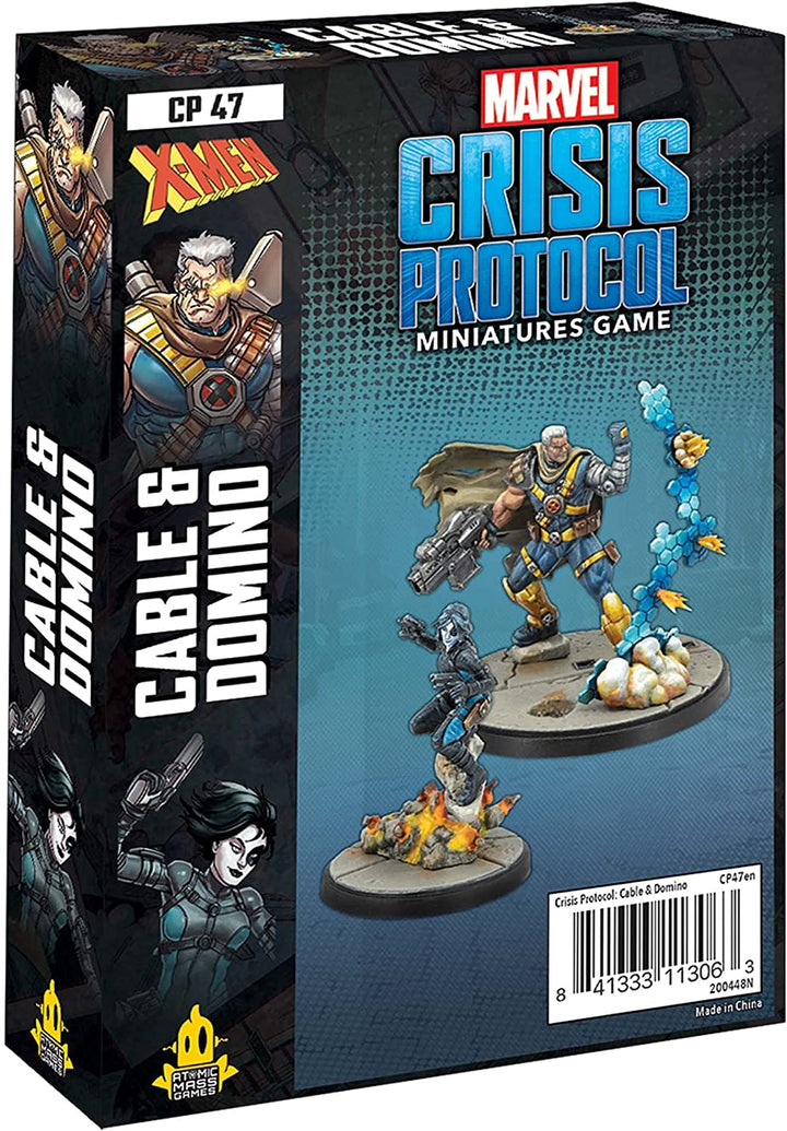 Marvel Crisis Protocol: Cable and Domino Miniatures Game