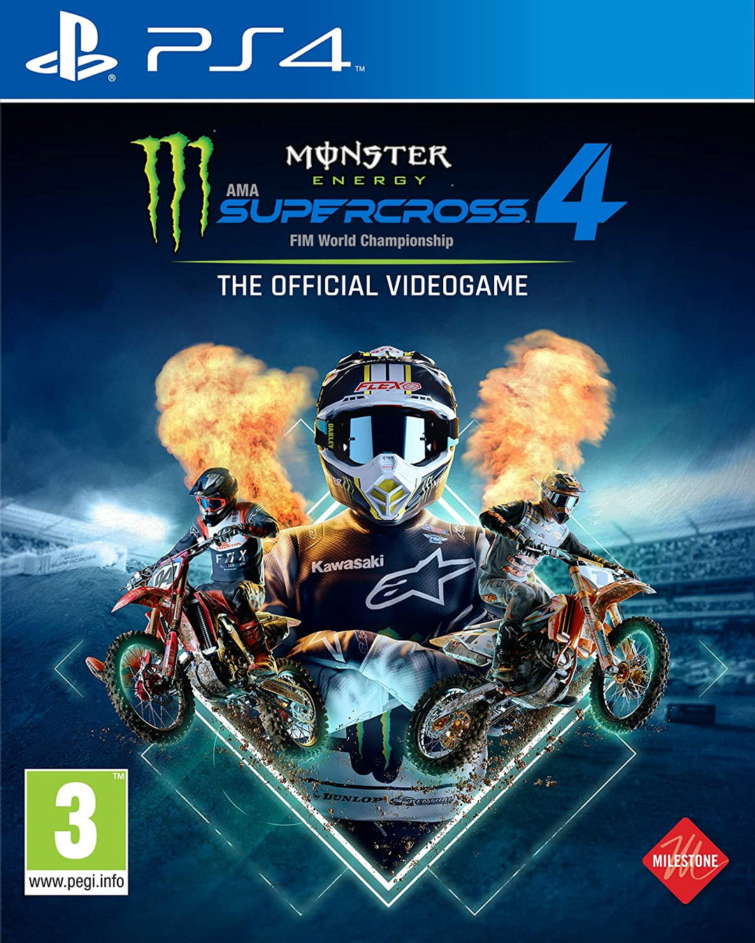 Monster Energy Supercross – Das offizielle Videospiel 4 (PS4)