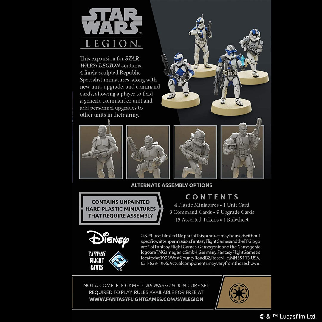 Star Wars Legion: Personalerweiterung der Republic Specialists