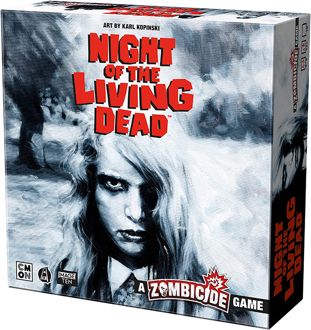 Cool Mini or Not | Zombicide: Night of The Living Dead | Board Game | 1 to 6 Players