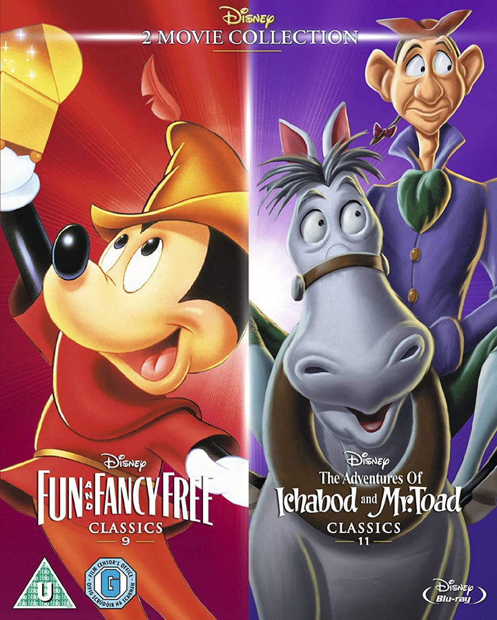 Fun & Fancy Free/ Ichabod and Mr Toad [Region Free] [Blu-ray]