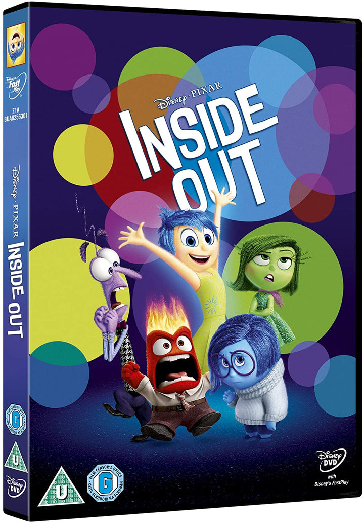 Inside Out (2015) - DVD (Region 2) (‎BUA0255301)