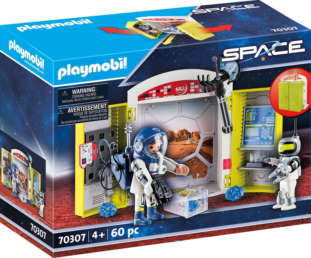 Playmobil 70307 Space Mars Mission Spielbox für Kinder ab 4 Jahren