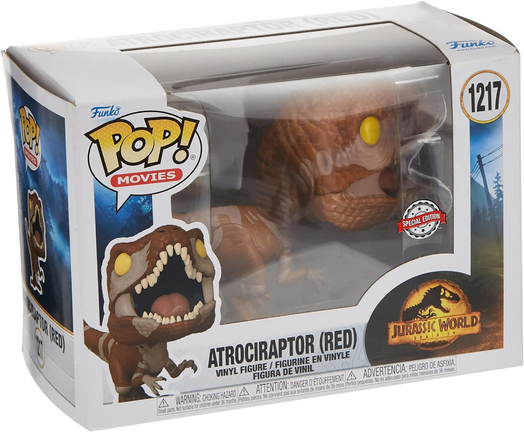 Funko Pop! Movies 55291 Jurassic World Atrociraptor (Red) (Special Edition) #121