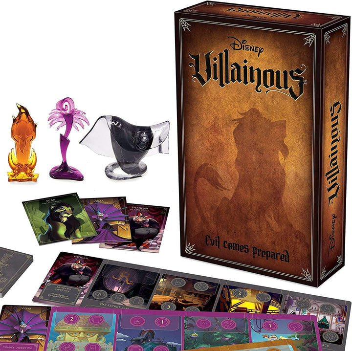 Ravensburger Disney Villainous Evil Comes Prepared - Strategy Board Game for Kid & Adults