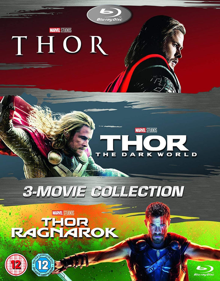 Thor 1-3 BD [2017] [Region Free] - Action/Fantasy [Blu-ray]