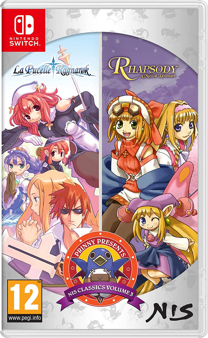 Prinny Presents NIS Classics Volume 3: La Pucelle: Ragnarok / Rhapsody: A Musica