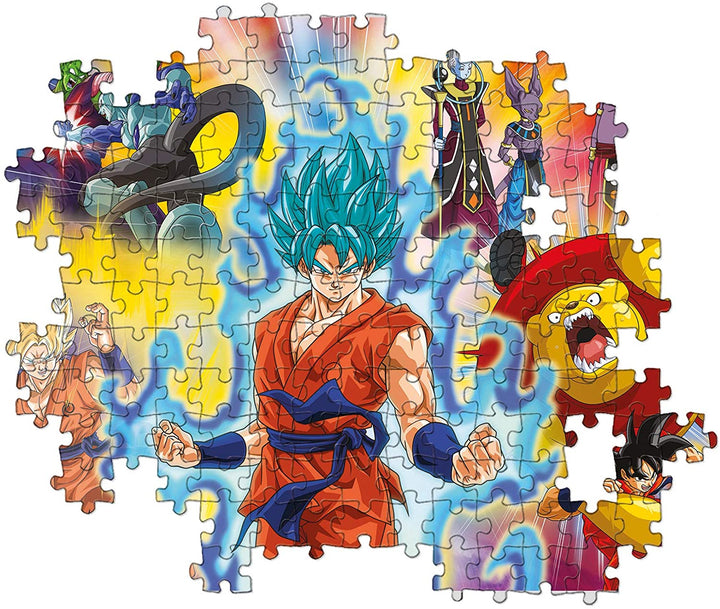 Clementoni 29761, Supercolor Collection Dragon Ball Super Puzzel voor Kinderen - 180 stukjes