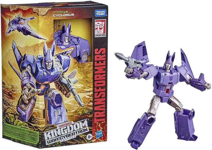 Transformers Generations War for Cybertron: Kingdom Voyager WFC-K9 Cyclonus Action Figure