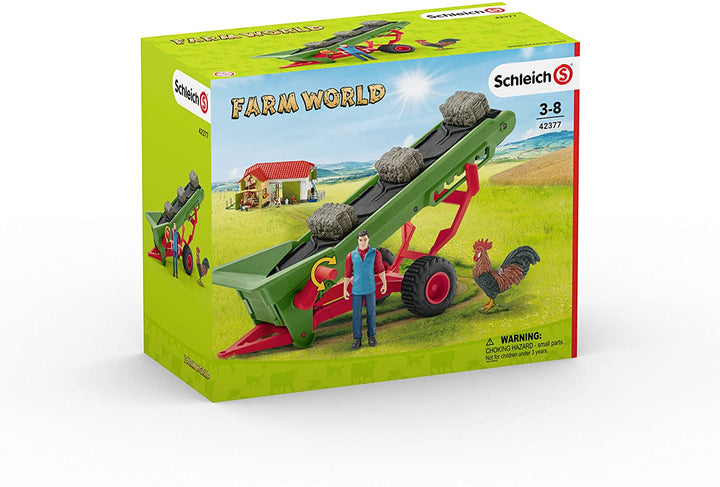 Schleich 42377 Hay Conveyor with Farmer